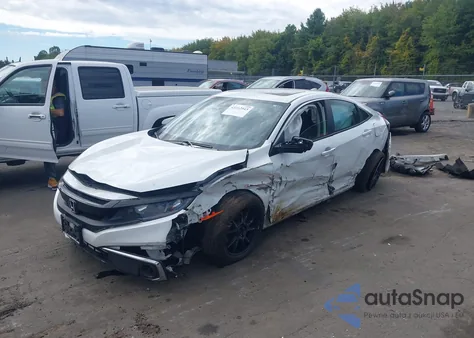 2020 Honda Civic Ex z USA, uszkodzony, nr VIN 19XFC1F39LE215137